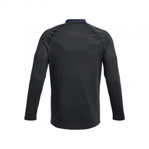 Pánske kompresné tričko s dlhým rukávom UNDER ARMOUR UA CG Armour Twist Mock-BLK