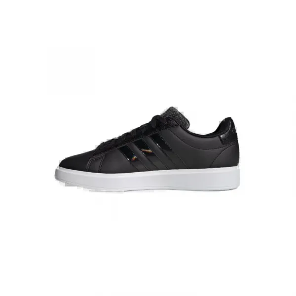 Dámska rekreačná obuv ADIDAS Grand Court 2.0 core black core black silver metallic