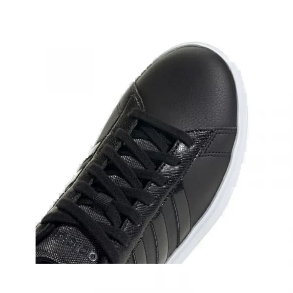 Dámska rekreačná obuv ADIDAS Grand Court 2.0 core black core black silver metallic