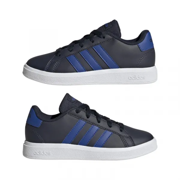 Chlapčenská rekreačná obuv ADIDAS Grand Court 2.0 legend ink team royal blue cloud white