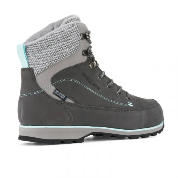 Dámske vysoké zimné topánky TREZETA Velvet Ws Wp, Grey Aquamarine