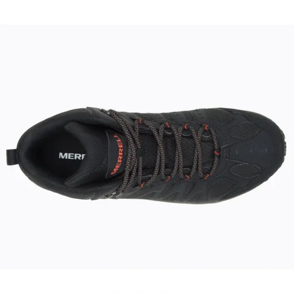 Pánska členková turistická obuv MERRELL Accentor 3 Sport Mid GTX M black tangerine