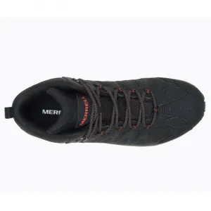 Pánska členková turistická obuv MERRELL Accentor 3 Sport Mid GTX M black tangerine