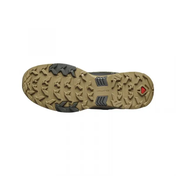 Pánska členková turistická obuv SALOMON X Ultra 4 Mid GTX deep lichen green peat kelp