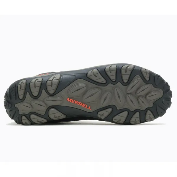 Pánska členková turistická obuv MERRELL Accentor 3 Sport Mid GTX M black tangerine