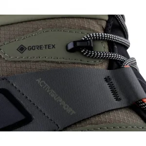 Pánska členková turistická obuv SALOMON X Ultra 4 Mid GTX deep lichen green peat kelp