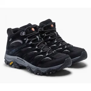 Pánska členková turistická obuv MERRELL Moab 3 Mid GTX M black grey