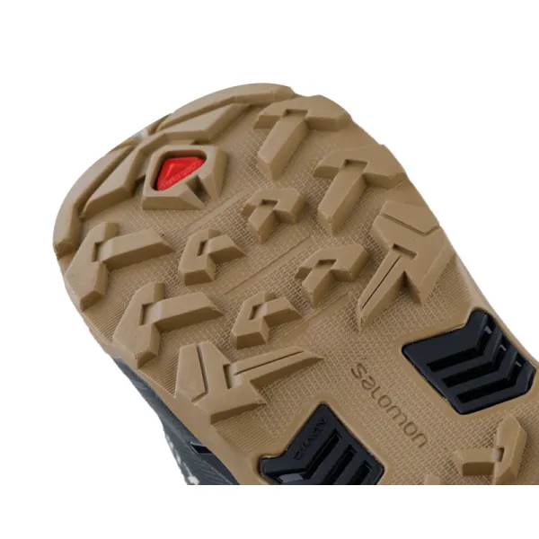 Pánska členková turistická obuv SALOMON X Ultra 4 Mid GTX deep lichen green peat kelp