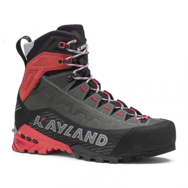 Pánska vysoká turistická obuv KAYLAND Stellar Nubuck Gtx, Grey Red