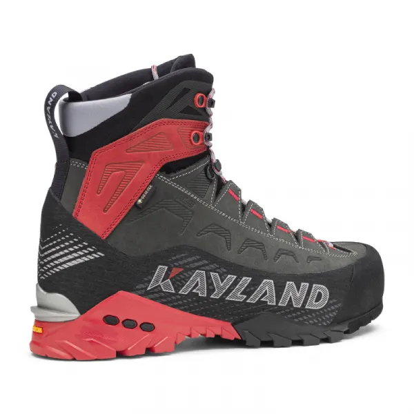 Pánska vysoká turistická obuv KAYLAND Stellar Nubuck Gtx, Grey Red