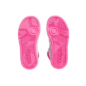 Dievčenská rekreačná obuv ADIDAS Hoops 3.0 Mid K cloud white orchid fusion lucid pink