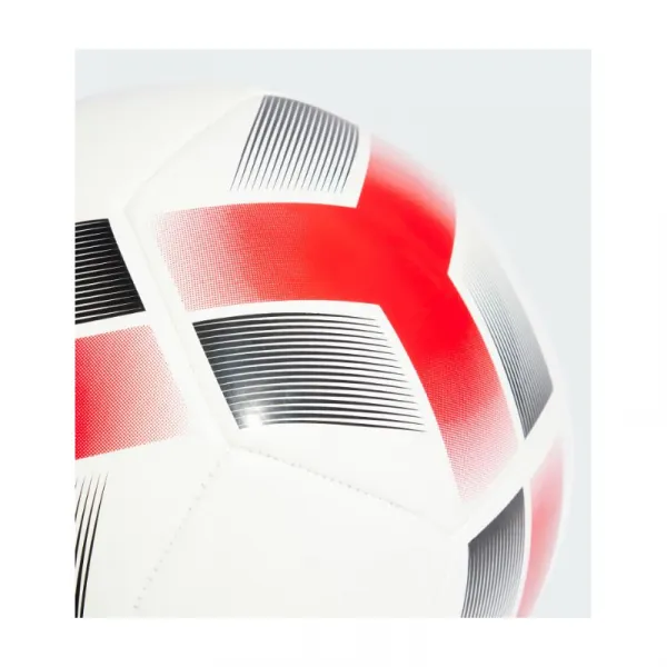 Futbalová lopta ADIDAS STARLANCER PLUS WHITE RED BLACK I