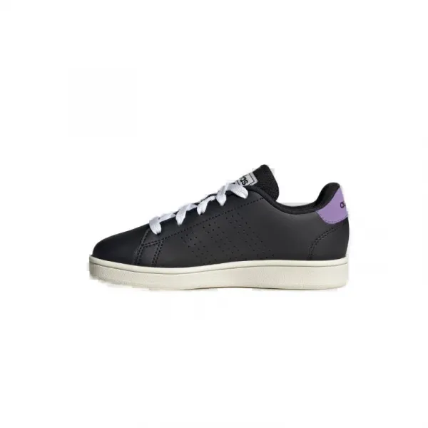 Dievčenská rekreačná obuv ADIDAS Advantage core black core black violet fusion