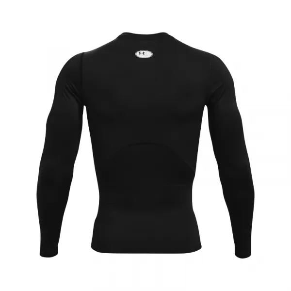 Pánske kompresné tričko s dlhým rukávom UNDER ARMOUR UA HG Armour Comp LS-BLK