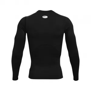 Pánske kompresné tričko s dlhým rukávom UNDER ARMOUR UA HG Armour Comp LS-BLK