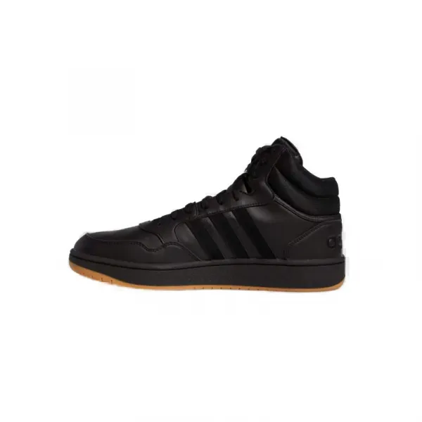 Pánska rekreačná obuv ADIDAS Hoops 3.0 Mid core black core black ftwr white
