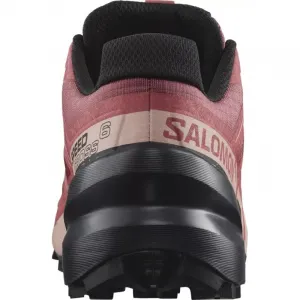 Dámska bežecká trailová obuv SALOMON Speedcross 6 W cow hide black english rose