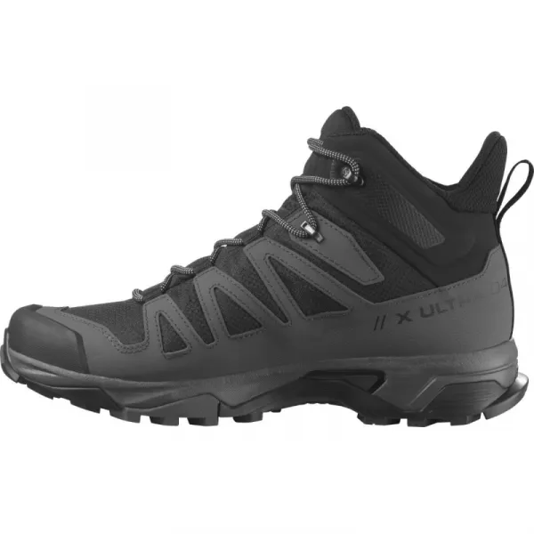 Pánska členková turistická obuv SALOMON X Ultra 4 M Mid GTX black magnet pearl blue