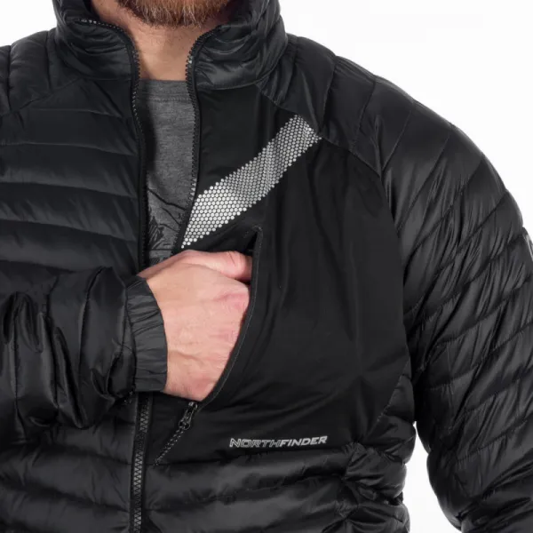 Pánska turistická bunda NORTHFINDER WILLARD-269-black