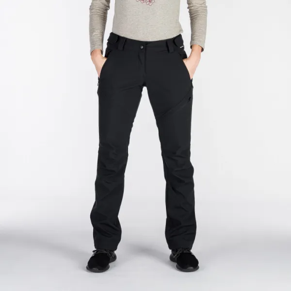 Dámske turistické zateplené nohavice NORTHFINDER JUANITA-269-black