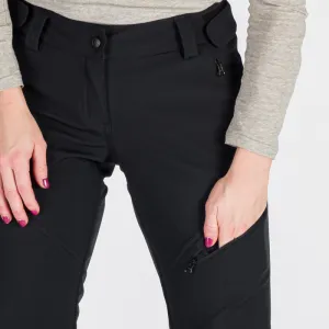 Dámske turistické zateplené nohavice NORTHFINDER JUANITA-269-black