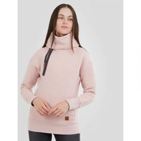 Dámska mikina FUNDANGO Aliz Pullover-320-rose