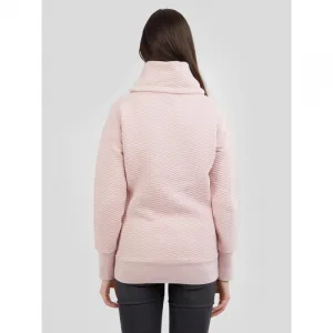 Dámska mikina FUNDANGO Aliz Pullover-320-rose
