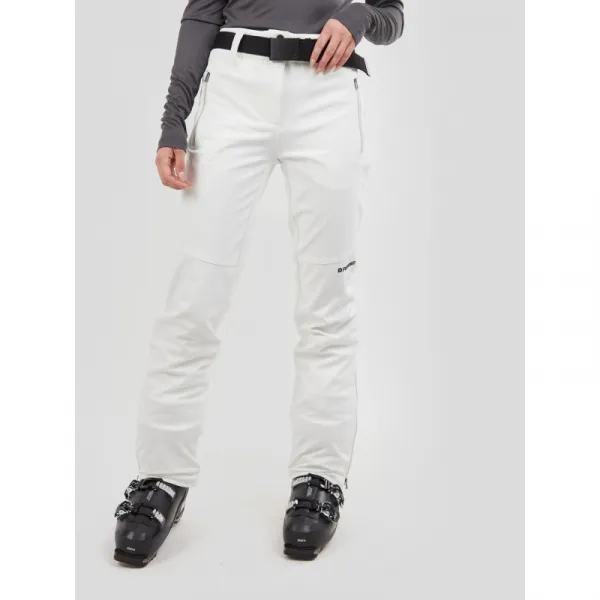 Dámske lyžiarske softshellové nohavice FUNDANGO Galena Softshell Pants-100-white