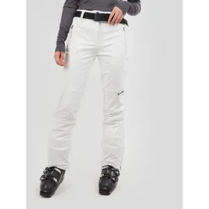 Dámske lyžiarske softshellové nohavice FUNDANGO Galena Softshell Pants-100-white