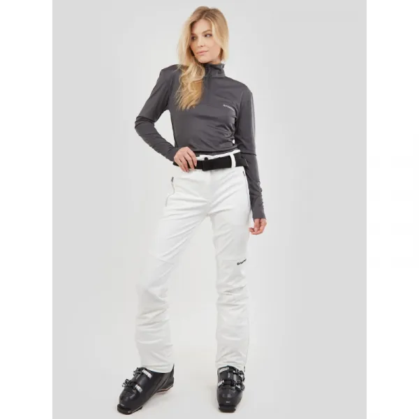 Dámske lyžiarske softshellové nohavice FUNDANGO Galena Softshell Pants-100-white
