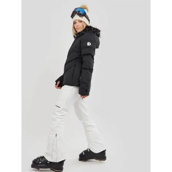 Dámske lyžiarske softshellové nohavice FUNDANGO Galena Softshell Pants-100-white