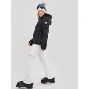 Dámske lyžiarske softshellové nohavice FUNDANGO Galena Softshell Pants-100-white