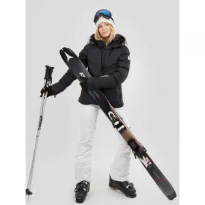 Dámske lyžiarske softshellové nohavice FUNDANGO Galena Softshell Pants-100-white