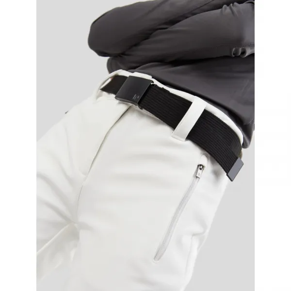 Dámske lyžiarske softshellové nohavice FUNDANGO Galena Softshell Pants-100-white