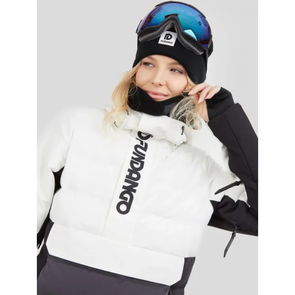 Dámska lyžiarska bunda FUNDANGO Everett Padded Anorak-100-white