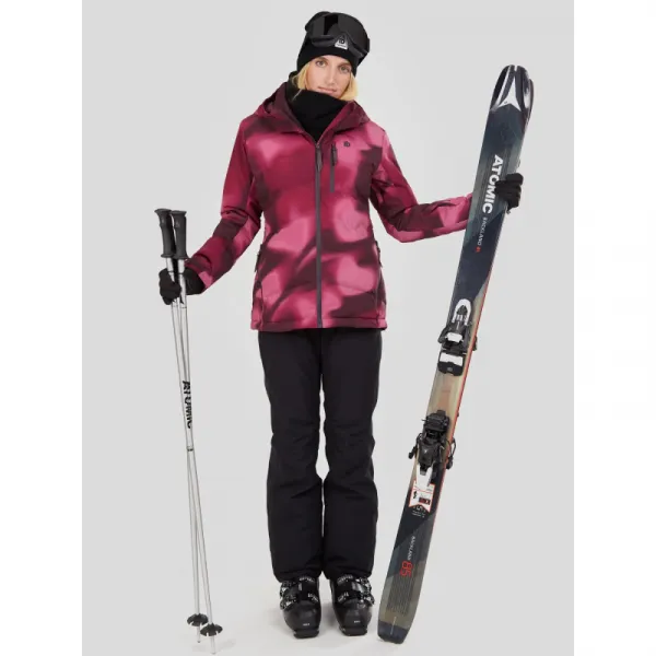 Dámska lyžiarska bunda FUNDANGO Pumila Padded Jacket-361-orchid