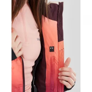 Dámska lyžiarska bunda FUNDANGO Pumila Padded Jacket-354-sugar coral 2QAD103