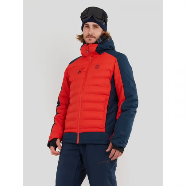 Pánska lyžiarska bunda FUNDANGO Orion Padded Jacket-281-redorange