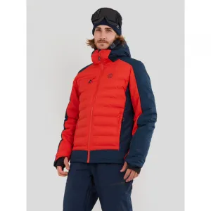 Pánska lyžiarska bunda FUNDANGO Orion Padded Jacket-281-redorange