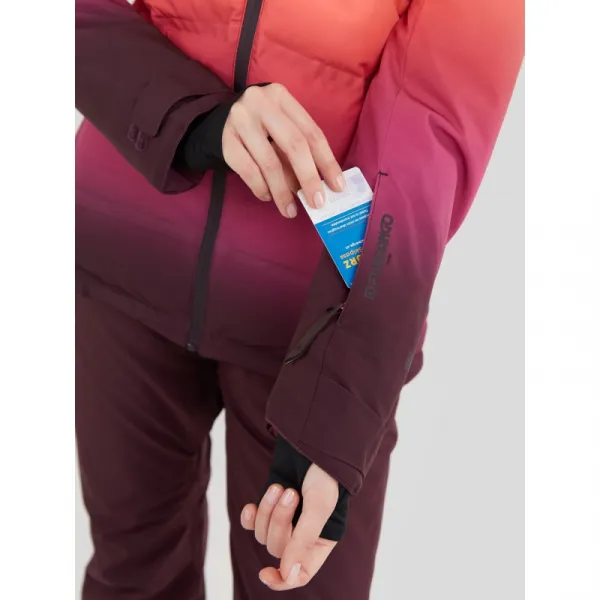 Dámska lyžiarska bunda FUNDANGO Pumila Padded Jacket-354-sugar coral 2QAD103