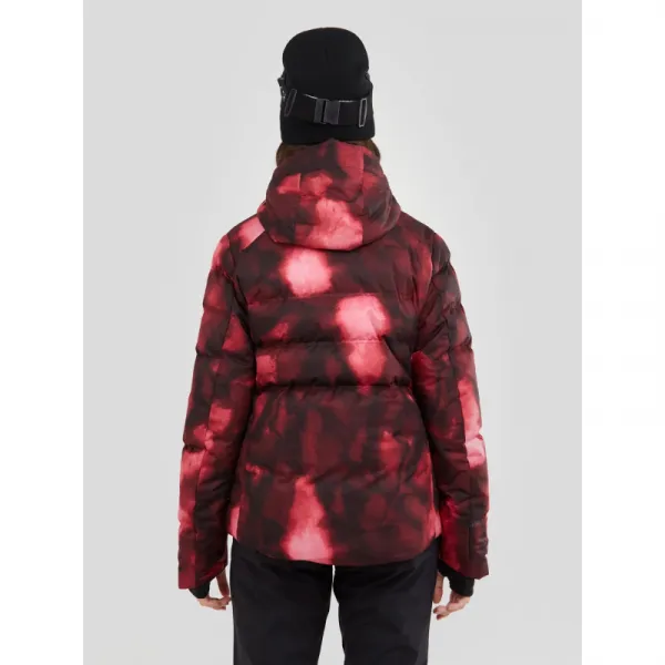 Dámska lyžiarska bunda FUNDANGO Elyra Padded Jacket-293-pomegranate