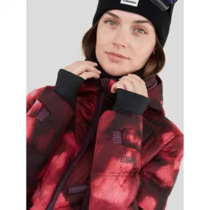 Dámska lyžiarska bunda FUNDANGO Elyra Padded Jacket-293-pomegranate