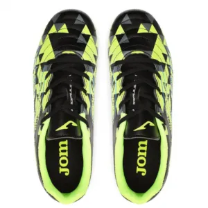 Chlapčenské futbalové kopačky outdoorové JOMA Propulsion Jr FG black yellow fluor