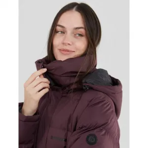 Dámska bunda FUNDANGO Sabina Padded Jacket-398-aubergine