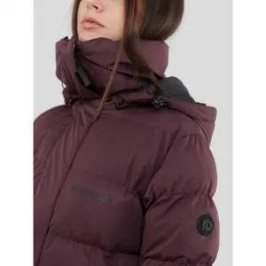 Dámska bunda FUNDANGO Sabina Padded Jacket-398-aubergine