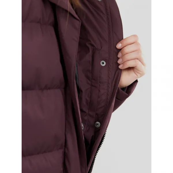 Dámska bunda FUNDANGO Sabina Padded Jacket-398-aubergine