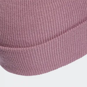 Dámska zimná čiapka ADIDAS LOGO BEANIE CUF WONORC WHITE