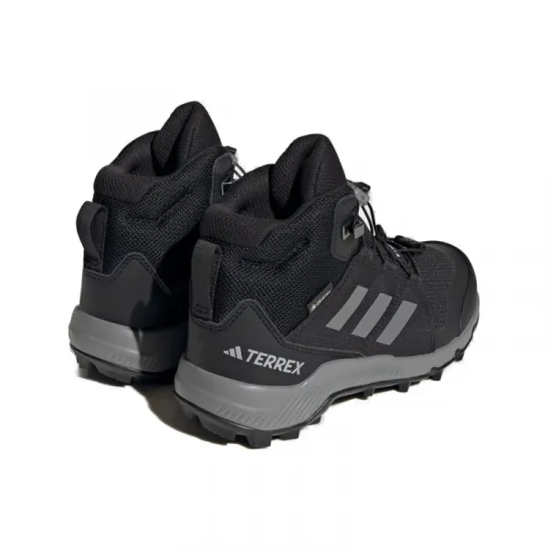 Juniorská členková turistická obuv ADIDAS Terrex Mid Jr GTX core black grey three core black