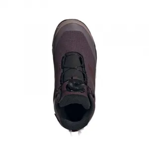Dievčenské členkové zimné topánky ADIDAS Terrex Winter Mid Boa Rain.RDY shadow maroon red lilac