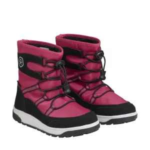 Dievčenské vysoké zimné topánky COLOR KIDS Boots W. String & Stopper, vivacious